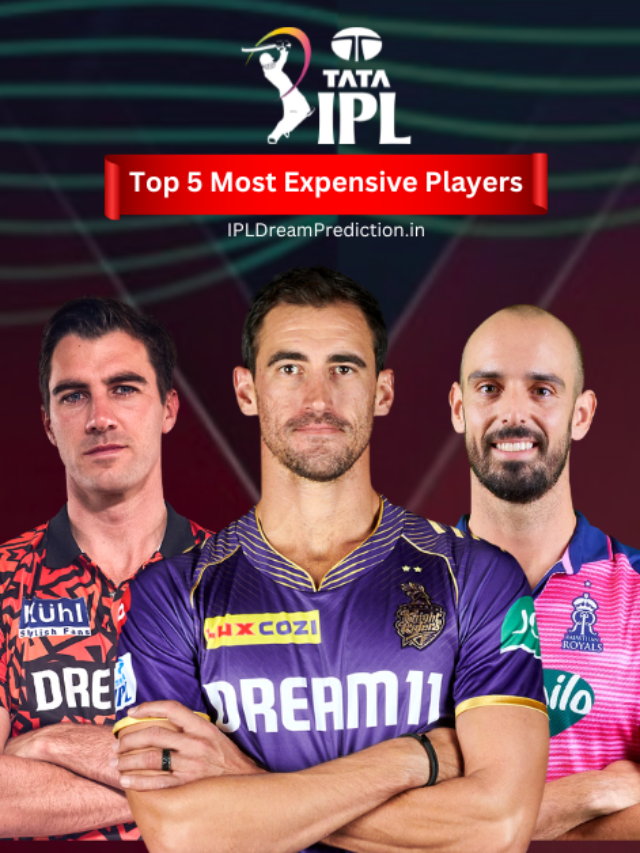 top 5 most expensive players in auction of ipl 2024